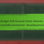 Budget Soft Ground Cleats: Waarde, Essentiële kenmerken, Betaalbaarheid