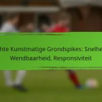 Lichte Kunstmatige Grondspikes: Snelheid, Wendbaarheid, Responsiviteit