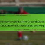 Milieuvriendelijke Firm Ground Studs: Duurzaamheid, Materialen, Ontwerp