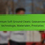 Premium Soft Ground Cleats: Geavanceerde technologie, Materialen, Prestaties