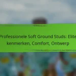 Professionele Soft Ground Studs: Elite kenmerken, Comfort, Ontwerp