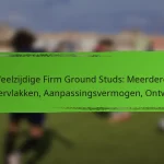 Veelzijdige Firm Ground Studs: Meerdere oppervlakken, Aanpassingsvermogen, Ontwerp